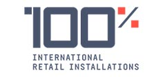 100 percent retail installations logo